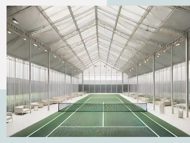 Строительство теннисных кортов в Валуйках