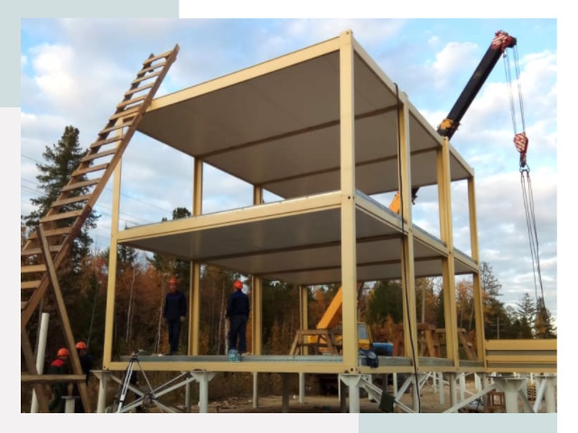 Строительство модульных здания Валуйки