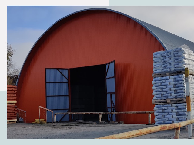 Полукруглые ангары по цене от 639 руб. в Валуйки