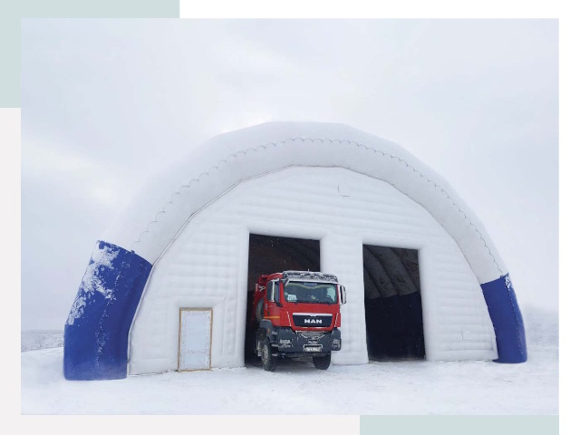 Мобильные ангары в Валуйках