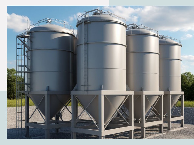 Металлические силосы от СтальСтрой-Вли по цене 639 руб.