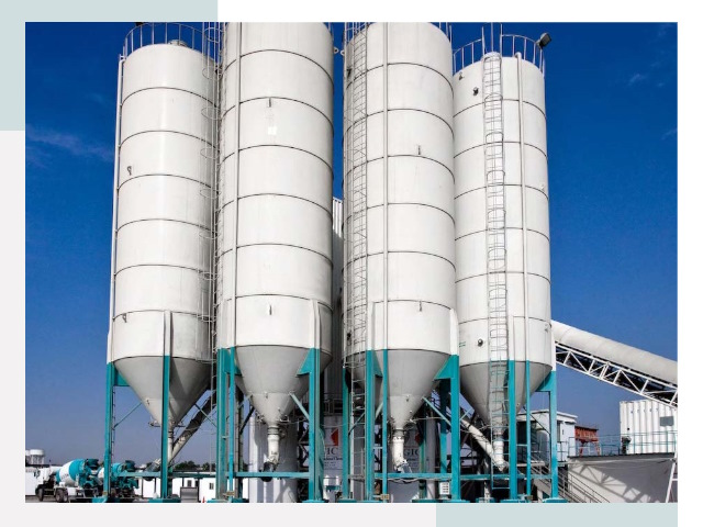Строительство цементных силосов в Валуйках