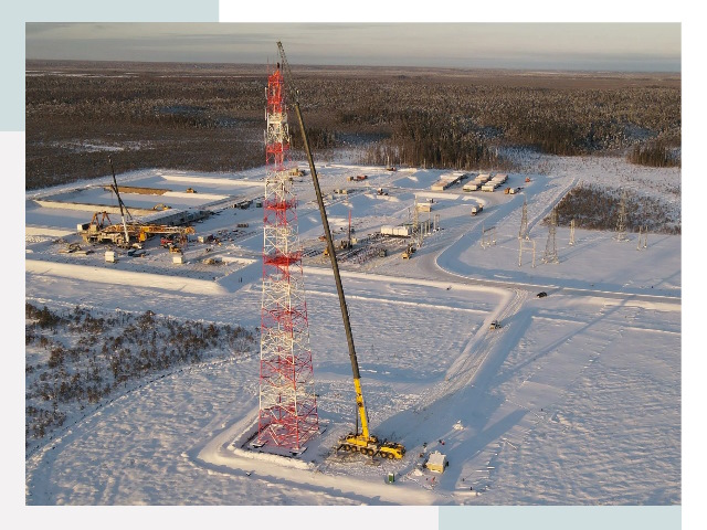 Мачты связи в Валуйках