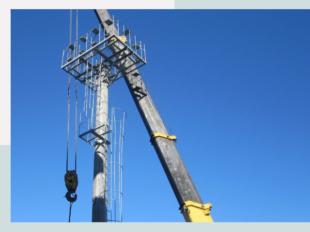 Монтаж осветительных мачт в Валуйки от 639 руб.