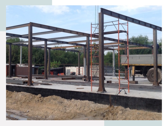 Фундамент для ангаров в Валуйках