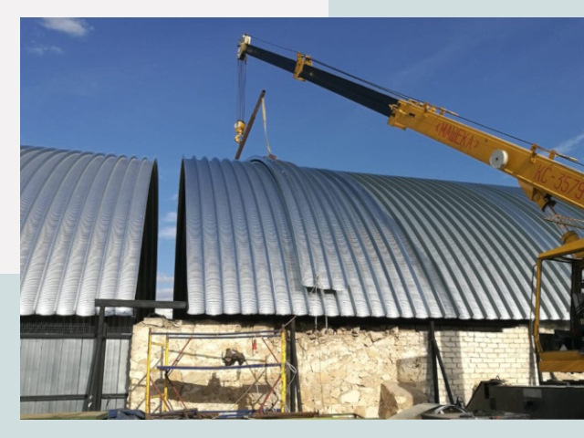 Реконструкция ангаров в Валуйках от 639 руб.