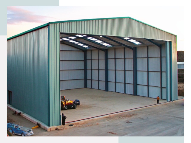 Строительство ангаров в Валуйках