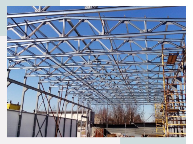 Металлокаркасы для складов в Валуйках